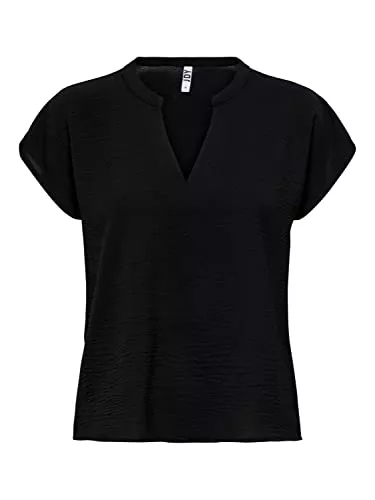 JdY Kurzarmblusen JdY Damen Jdylion S/S Top WVN Noos Bluse