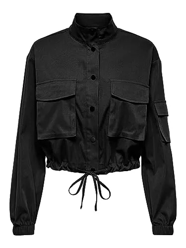 ONLY Jacken ONLY Female Jacke Stehkragen Bomberjacke