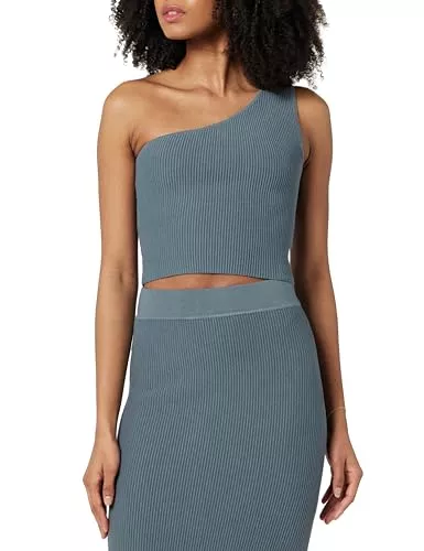 The Drop Tops The Drop Pullover für Damen, Kofi Asymmetrisch Cropped