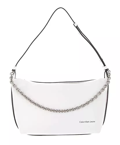 Calvin Klein Taschen & Rucksäcke Calvin Klein CKJ Sculpted Rounded Shoulderbag Ancient White