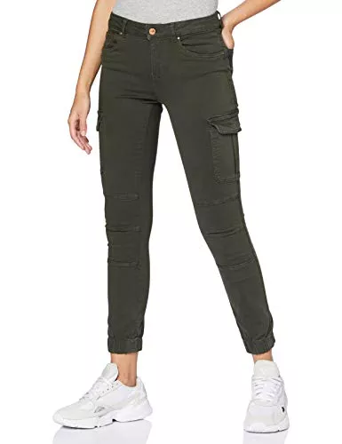ONLY Hosen ONLY Female Cargo-Hose Knöchellange Cargohose Cargohose
