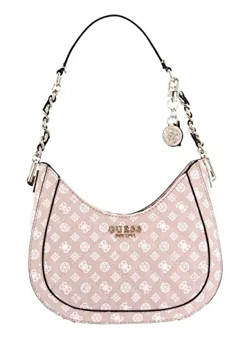 GUESS Taschen & Rucksäcke GUESS Abey Small Hobo Light Rose Logo