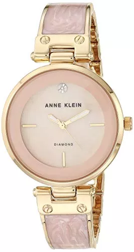 Anne Klein Uhren Anne Klein Damen-Armbanduhr mit echtem Diamant-Zifferblatt