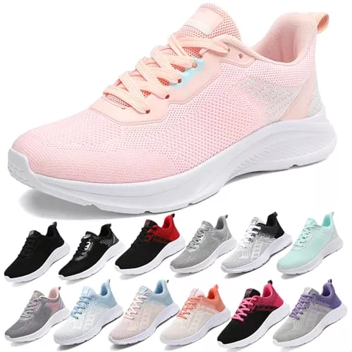 MIDQCGL Sneaker & Sportschuhe MIDQCGL Damen Sportschuhe Running Shoes Herrensneaker Outdoor Fitness Jogging Sportsschuhe Fashion Leichte Walkingschuhe Frizeitschuhe 35EU -45EU