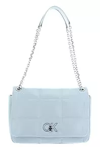 Calvin Klein Taschen & Rucksäcke Calvin Klein Re-Lock Quilt Shoulder Bag Pearl Blue