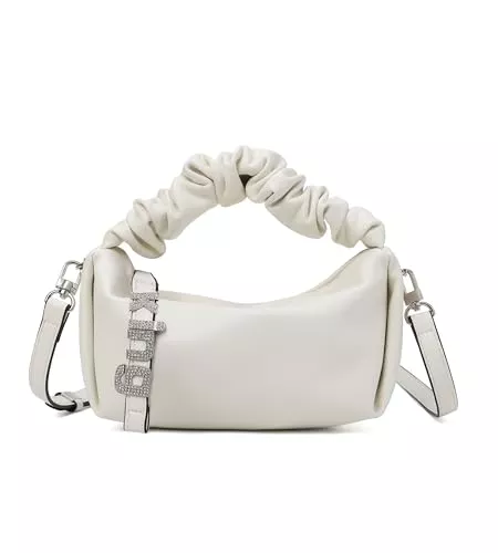 KingTo Taschen & Rucksäcke KingTo Kleine Umhängetasche für Damen Weiche Schultertasche Designer Cloud Pouch Handtasche Leichte Clutch Geldbörse