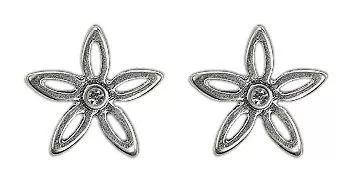 PILGRIM Schmuck Pilgrim Jewelry Damen-Ohrringe aus der Serie Classic versilbert kristall 1.0 601236023