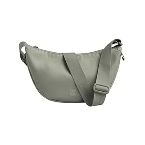GOT BAG Taschen & Rucksäcke GOT BAG Crossbody Moon Bag aus Ocean Impact Plastic | Halbmond Handtasche Wasserabweisend | Stylische Umhängetasche mit verstellbarem Gurt