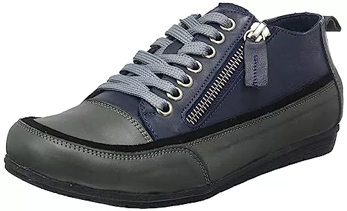 Andrea Conti Sneaker & Sportschuhe Andrea Conti Damen Schuhe Halbschuh Sneaker sportlich Leder Schnürung 0345911