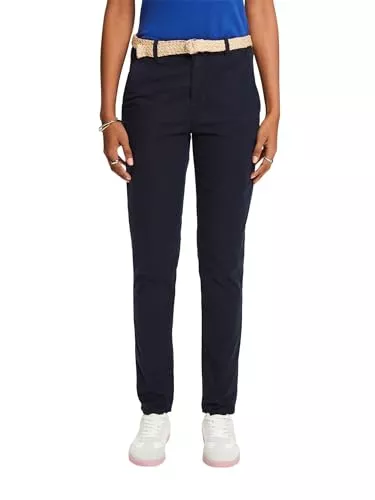ESPRIT Hosen ESPRIT Chinohose mit Gürtel