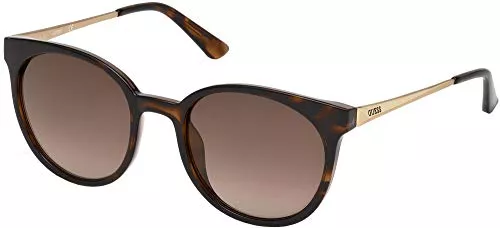 GUESS Sonnenbrillen & Zubehör Guess Unisex-Erwachsene GU7503 52F 52 Sonnenbrille, Braun (Avana Scura/Marrone Grad)