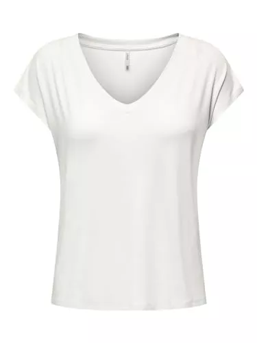 ONLY T-Shirts ONLY Damen T-Shirt ONLRILLA S/S V-Neck TOP JRS