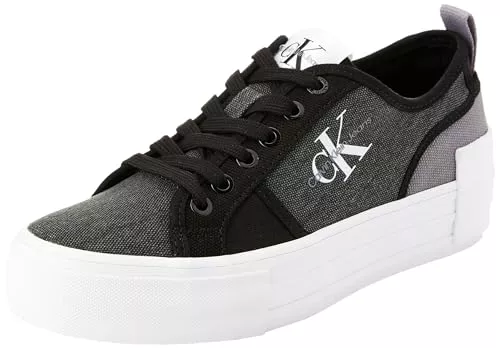 Calvin Klein Jeans Sneaker & Sportschuhe Calvin Klein Jeans Damen Vulcanized Sneaker Bold Low mit Plateau