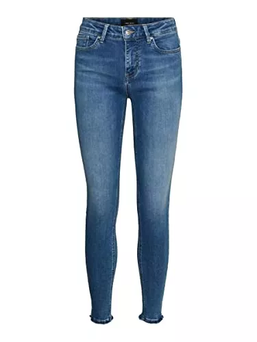 VERO MODA Jeans VERO MODA Female Skinny Jeans VMPEACH Mid Rise Skinny Fit Jeans