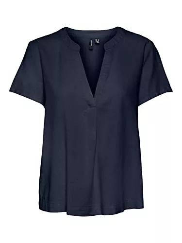 VERO MODA Kurzarmblusen VERO MODA Damen Vmmymilo Ss WVN Ga Top
