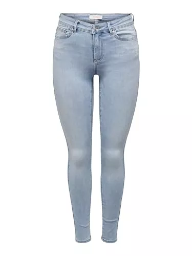 ONLY Jeans ONLY Female Skinny Jeans Skinny Fit Mid Rise Jeans