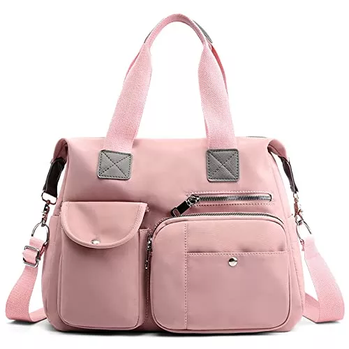 FORRICA Taschen & Rucksäcke FORRICA Handtaschen Damen Umhängetasche Groß Schultertasche Frauen Weekender Tasche Oxford Tuch Wasserdicht Handtaschen Multi Taschen Arbeitstasche