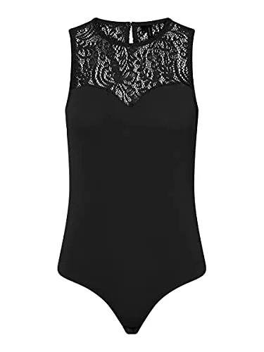 VERO MODA Ärmellose Blusen VERO MODA Damen Shirtbody Alberta