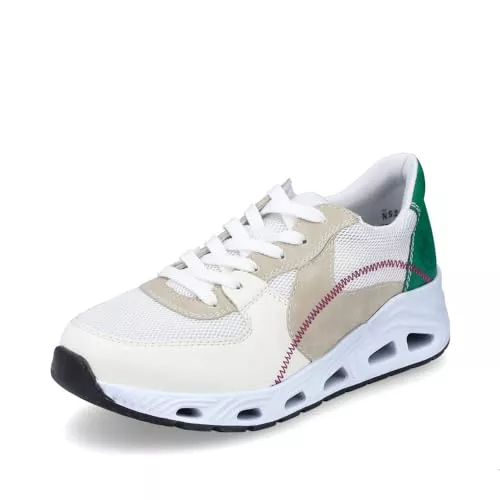 Rieker Sneaker & Sportschuhe Rieker Damen Low-Top Sneaker N5240, Frauen Halbschuhe,lose Einlage
