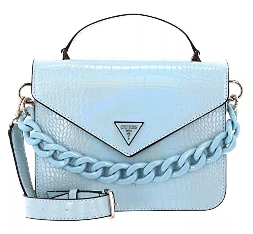 GUESS Taschen & Rucksäcke GUESS Corina Top Handle Flap Ice blue