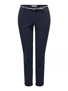 ONLY Hosen ONLY Female Chino Hose Slim Fit Mittlere Taille Chino Hose