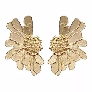 SIXDUTON Schmuck SIXDUTON Ohrringe Damen Gänseblümchen Mode Blume Ohrstecker Hypoallergen Ohrringe Schmuck Geschenk für Mädchen Frauen Mama