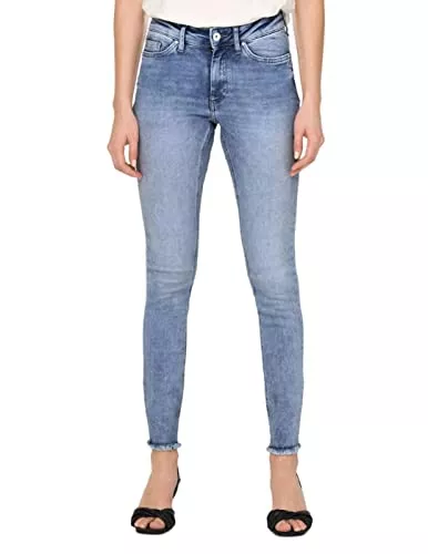 ONLY Jeans ONLY Damen ONLBLUSH MID SK ANK RAW DNM REA694 15263454
