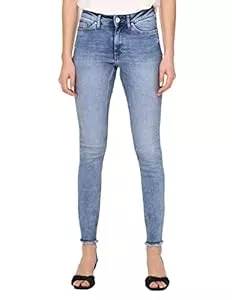 ONLY Jeans ONLY Damen ONLBLUSH MID SK ANK RAW DNM REA694 15263454