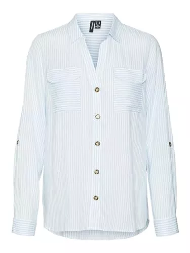 VERO MODA Hemdblusen VERO MODA Damen Vmbumpy L/S Shirt New WVN Ga Noos Bluse