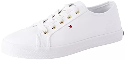Tommy Hilfiger Sneaker & Sportschuhe Tommy Hilfiger Damen Essential Nautical Fw0fw06512 Vulkanisierte Sneaker