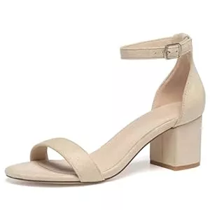 RUYI Sandalen & Slides RUYI Sandalen Damen mit Absatz Bequem Sandaletten Sommer Elegant Blockabsatz Schuhe Frauen Sandalen