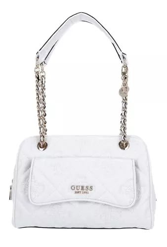 GUESS Taschen & Rucksäcke GUESS Damen Marieke Girlfriend Shoulder Satchel Schultertasche, Umhängetasche