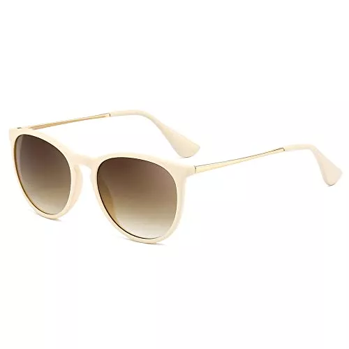 SUNGAIT Sonnenbrillen & Zubehör SUNGAIT Vintage Runde Sonnenbrille Damen Klassische Retro Designer-Stil
