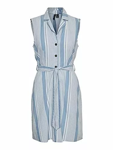 VERO MODA Freizeit VERO MODA Female Minikleid Ärmellos