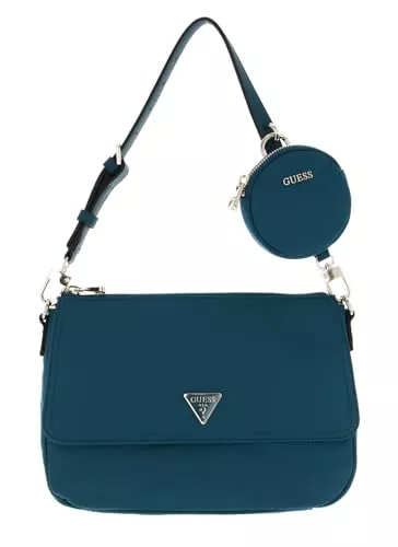 GUESS Taschen & Rucksäcke GUESS Eco Gemma Top Zip Shoulder Bag Teal