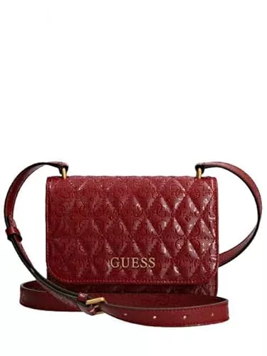 GUESS Taschen & Rucksäcke Guess Damen-Tasche D MERLOT HWGB7879780MER NOELLE Umhängetasche Mini Merlot ND Wahl = P