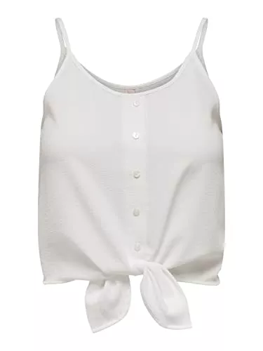 ONLY Tops ONLY Damen Onllecey Sl Knot Singlet Noos Wvn
