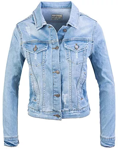 Rock Creek Jacken Rock Creek Damen Jeans Jacke Übergangs Jacke D-401