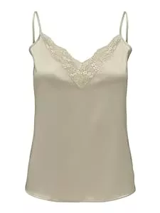 ONLY Tops ONLY Damen Onlvictoria Sl Lace Mix Singlet Noos WVN Top