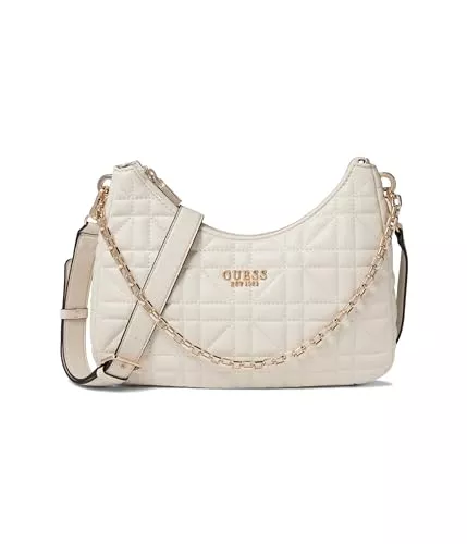 GUESS Taschen & Rucksäcke GUESS Damen Assia Top Zip Shoulder Bag Reißverschluss Oben, Schultertasche