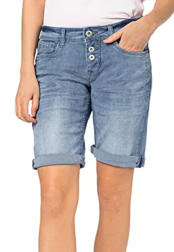 Sublevel Shorts Sublevel Damen Jeans Bermuda Shorts Kurze Hose