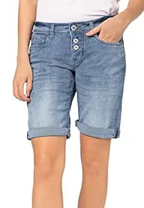 Sublevel Shorts Sublevel Damen Jeans Bermuda Shorts Kurze Hose