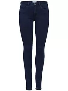 ONLY Jeans ONLY Female Hose in Lederoptik Skinny Fit Hohe Taille Hose