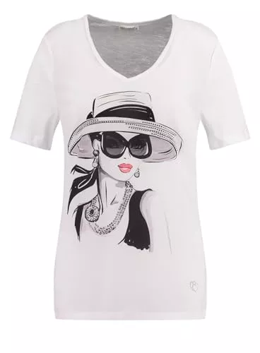 KEY LARGO T-Shirts KEY LARGO Damen Edda V-Neck T-Shirt