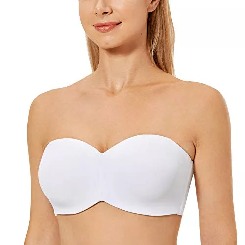 DELIMIRA Unterwäsche & Dessous DELIMIRA Damen Minimizer Trägerloser BH mit Bügel ohne Polster ohne Geformte Cups
