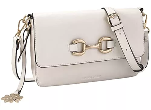 MARCO TOZZI Taschen & Rucksäcke MARCO TOZZI Damen Umhängetasche by GMK Zierspange Kettendetail Gold 2-81003-20