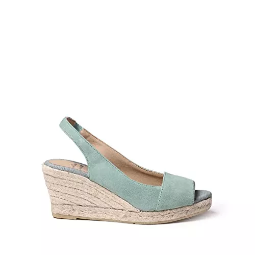Toni Pons Sandalen & Slides Toni Pons Monza-A Damen-Wedge-Espadrille aus Wildleder.