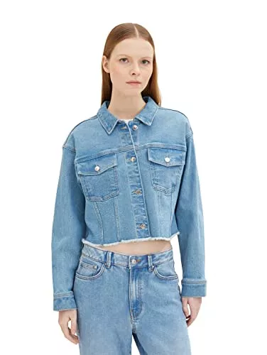 TOM TAILOR Denim Jacken TOM TAILOR Denim Damen Cropped Jeansjacke