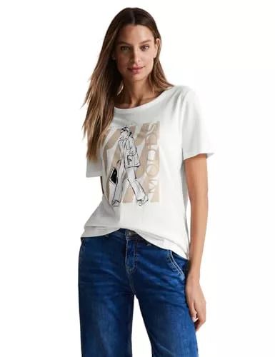 Street One T-Shirts Street One Damen Kurzarmshirt Bedruckt