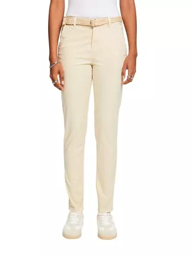 ESPRIT Hosen ESPRIT Chinohose mit Gürtel